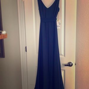 Navy Bohemian Dress